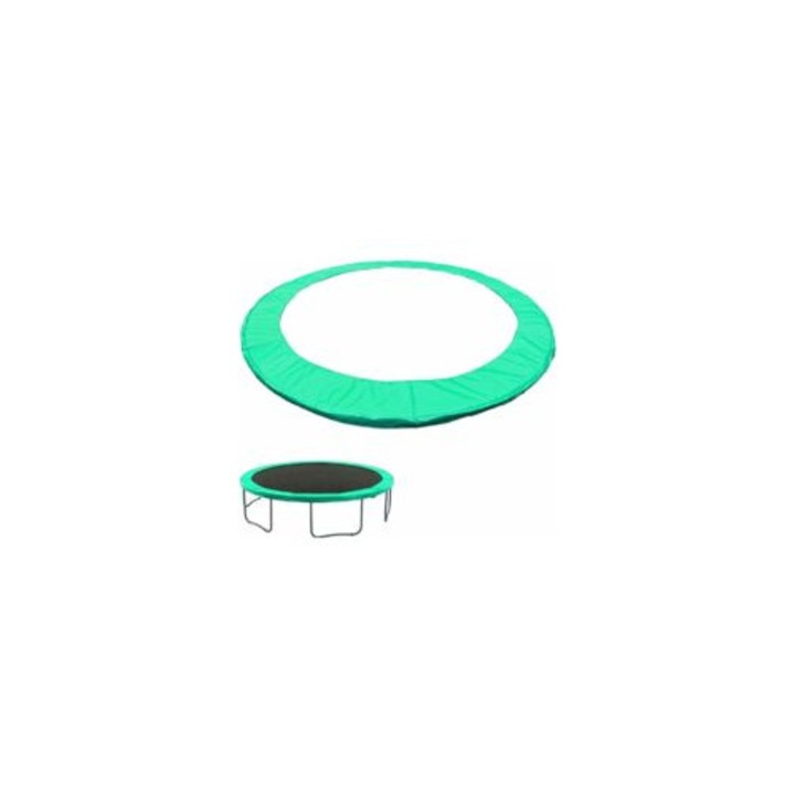 Husa protectie trambulina 306cm verde, 3 straturi, usoara, pliabila