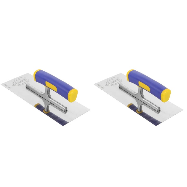 Set 2 raclete inox, ergonomic, 24x10x7cm, multicolor