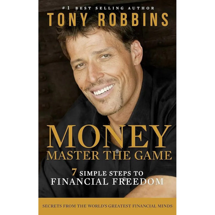 Money Master the Game Tony Robbins dezvoltare personala carte engleza