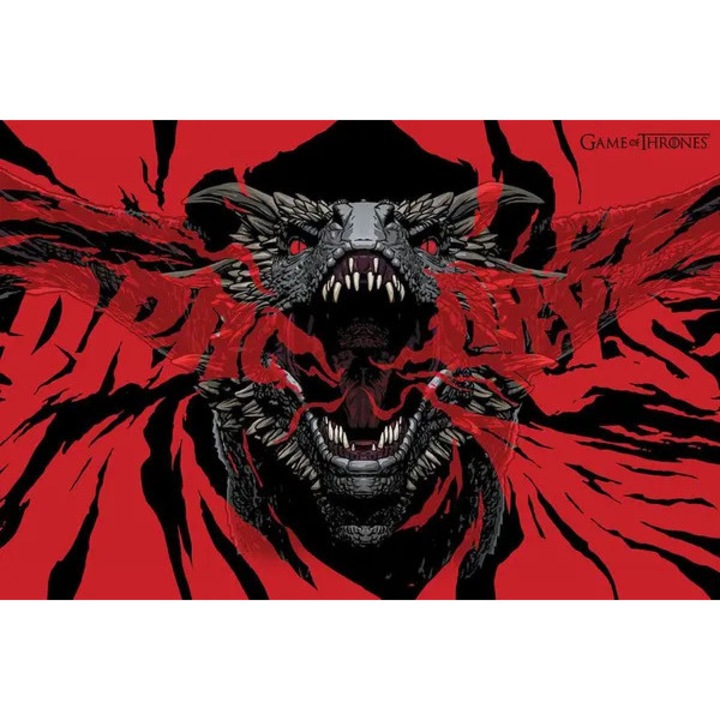 Poszter Game of Thrones Dracarys többszínű 61x91.5cm