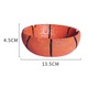 Nagy gyanta hamutartó, futball és kosárlabda forma, 13.5x4.5cm, fekete