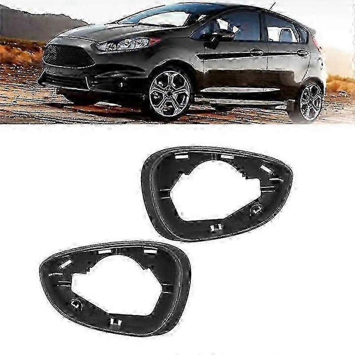 Bal oldali tükörborítás Ford Fiesta MK7 2009-2017 ABS fekete