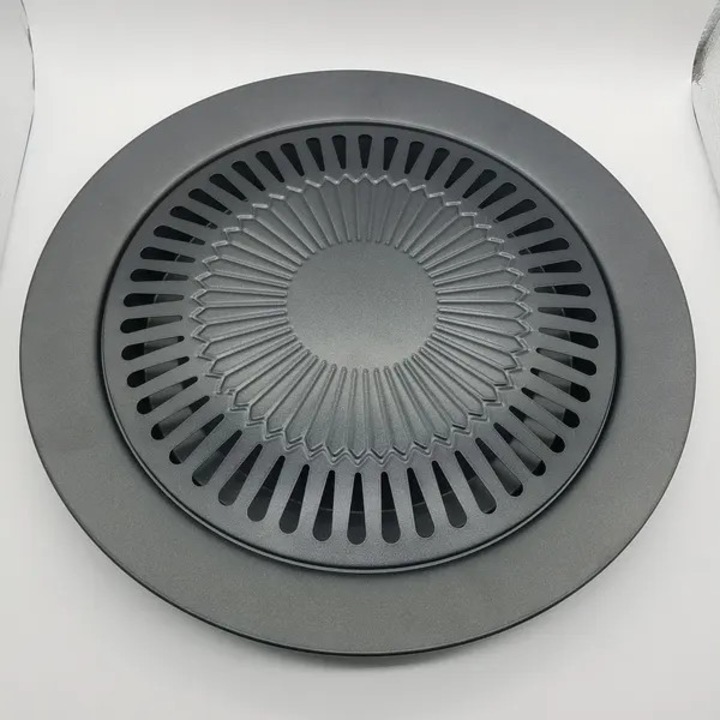 Плоча за скара за къмпинг печка, 32x3см, незалепваща, OEM