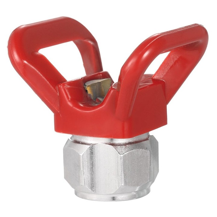 Protectie duza pulverizator airless, rosu-albastru, 60x55x45mm