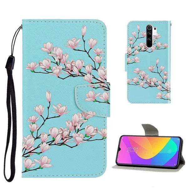 Husa telefon, Xiaomi Redmi 9, imprimeu, albastru, 85g