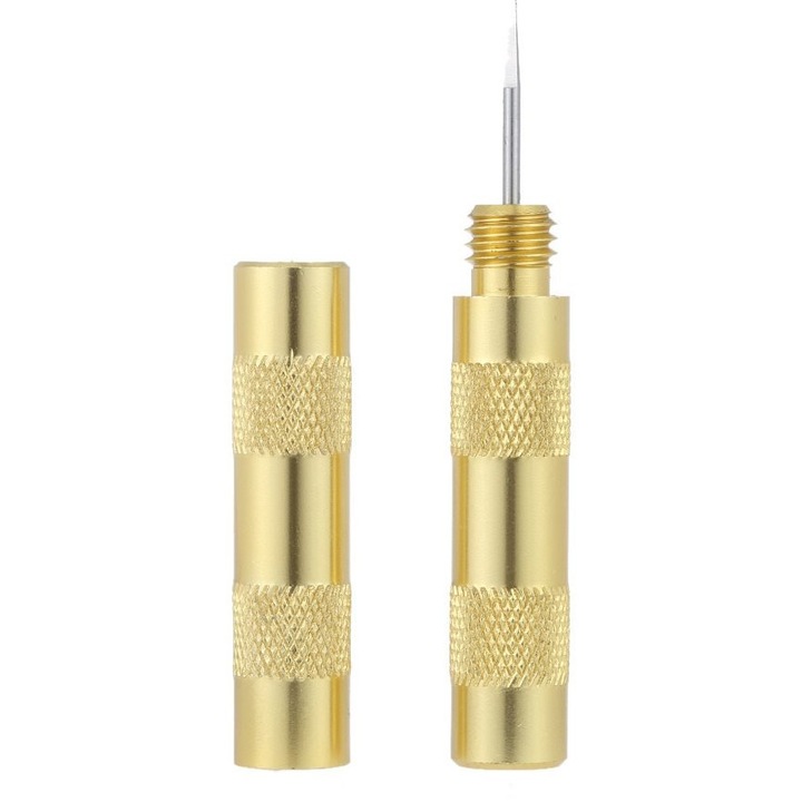Set accesorii curatare aerograf 15 piese, metalic, 10cm