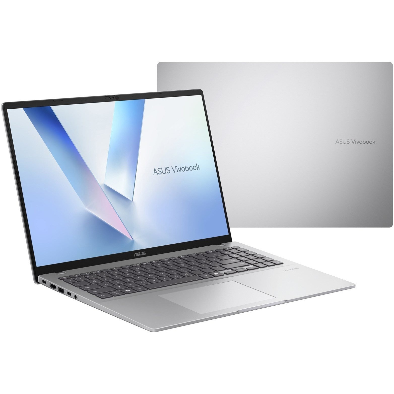 Laptop ASUS VivoBook 16, 16" WUXGA, Intel® Core™ Ultra 5 325 pana la 4.5 GHz, 16 GB RAM DDR5, 512 GB SSD, Intel® Graphics, Windows 11 Home, Cool Silver 512 GB