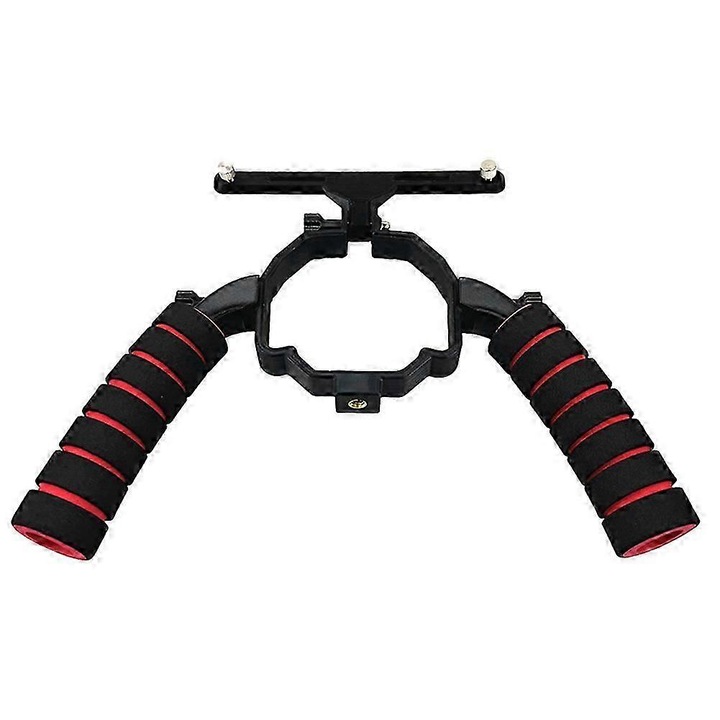 Стабилизатор гимбъл с двойна дръжка за дрон Mavic 3, черен, 3D print, 1/4" tripod