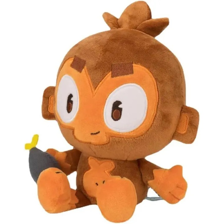 Plüss játék, Bloons, 20cm, puha, narancssárga