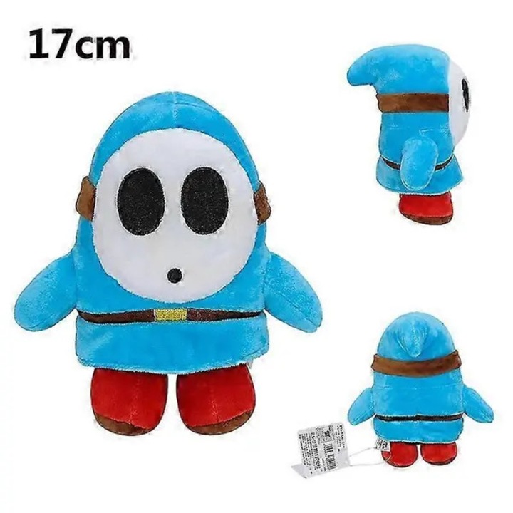 Mario Bros plüssjáték készlet, 7 karakter, többszínű, 18cm