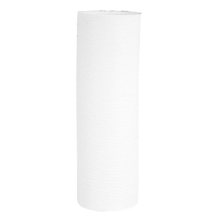 Légkondicionáló tömlő, rugalmas, fehér, 5m, PP, ellenálló, könnyű