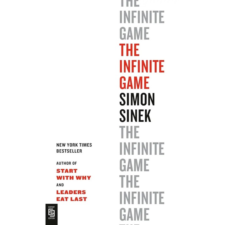 Cartea The Infinite Game, strategie, leadership, engleza, 9780525538837