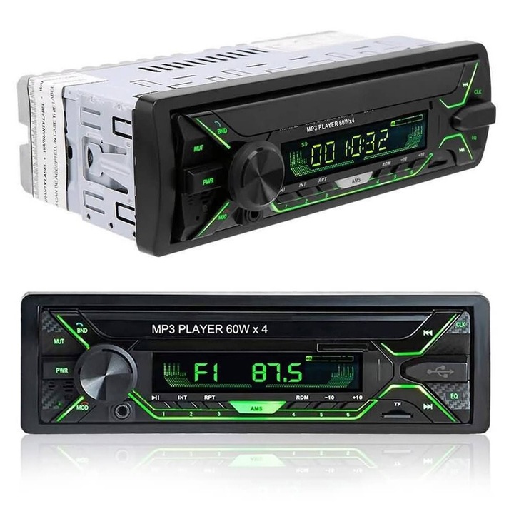 Autórádió 1DIN Bluetooth MP3 USB SD AUX FM OEM