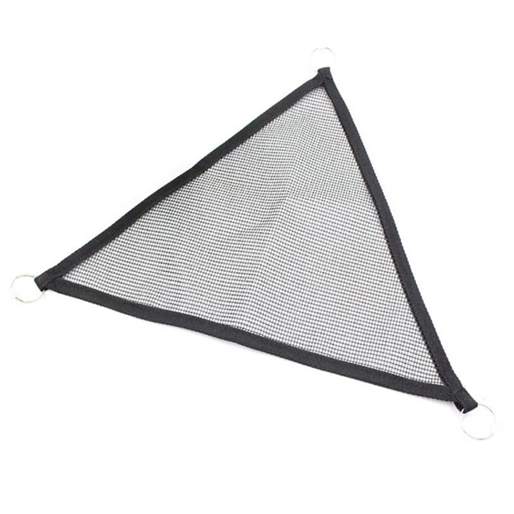 Hüllő függőágy szett 2 darabos, nylon háló, többszínű, 27x27x27cm és 33x33x48cm