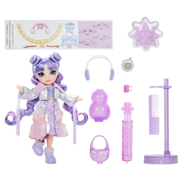 Rainbow High Winter Wonderland Violet baba 28cm