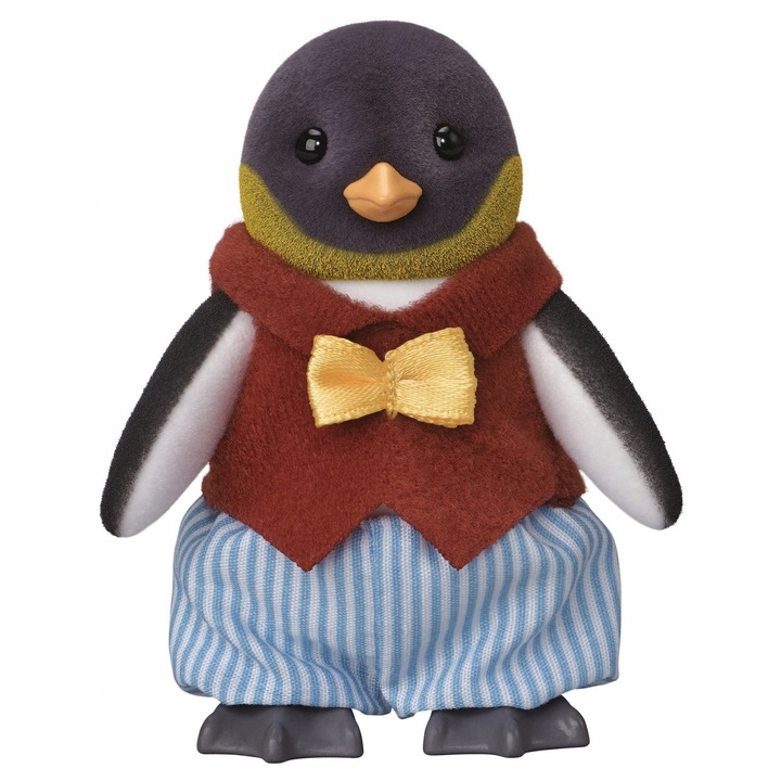 Sylvanian Families Pingvin Család figura, 3 darabos, többszínű, 8x4cm