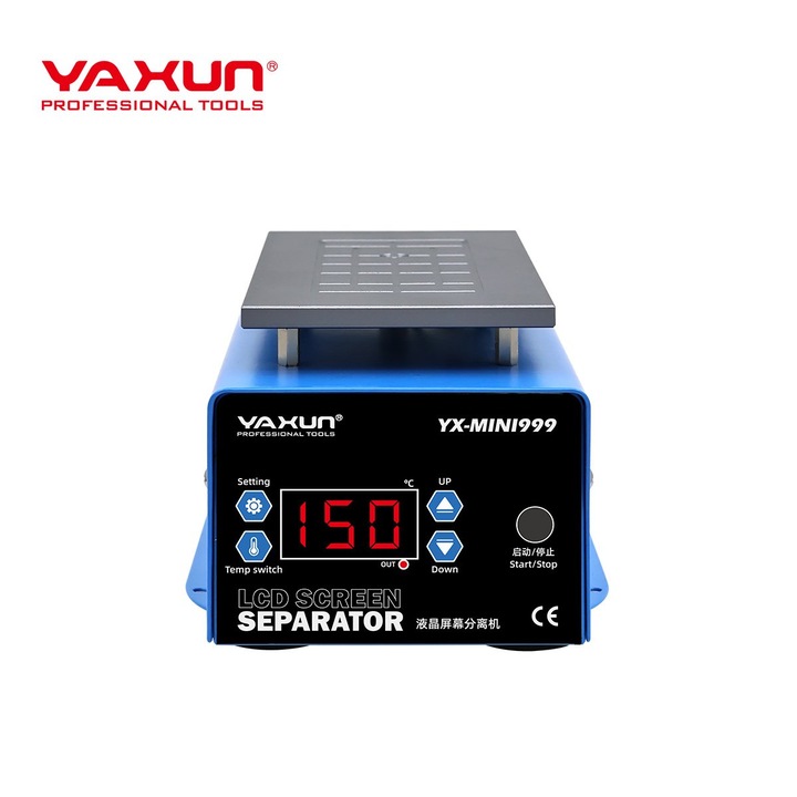 YAXUN YX-MINI999 LCD Szeparátor vákuummal, 230W, 100×165 mm, 110–2 Digital One LSSS10425 – 3098501, 230W, 220V