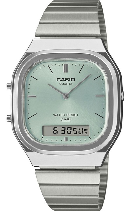 Ceas dama Casio AQ-240E-2AEF Quartz Argintiu