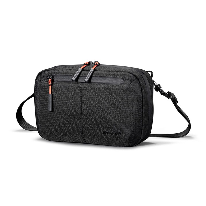 Kingsons Trackguard válltáska, fekete