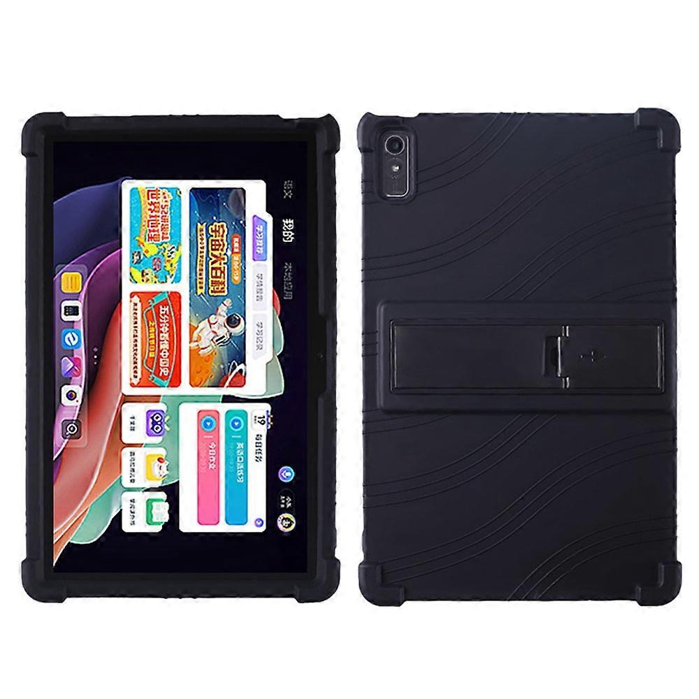 Husa silicon cu suport Lenovo Tab P11 Gen 2 negru