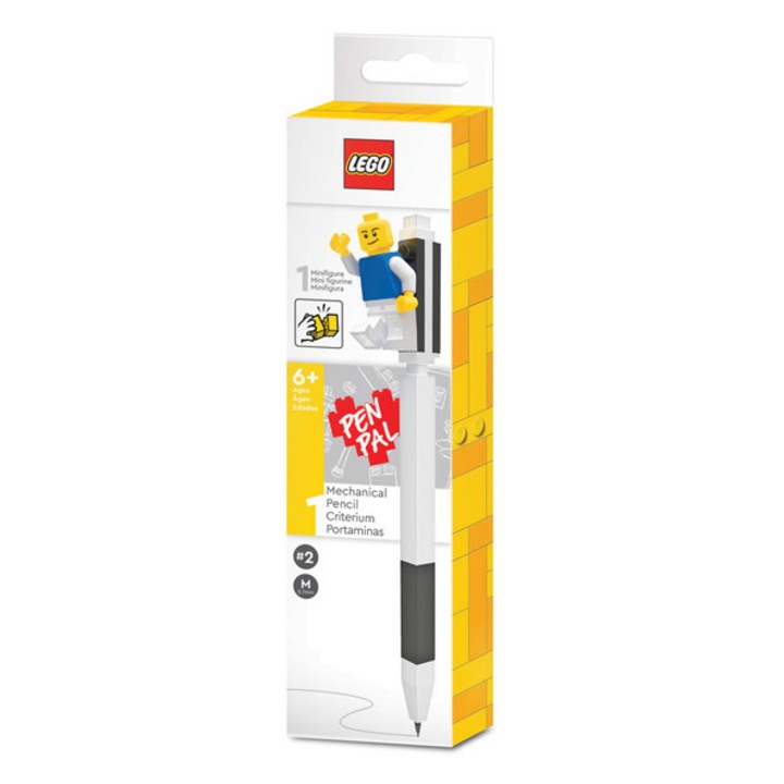 LEGO молив с черна фигурка