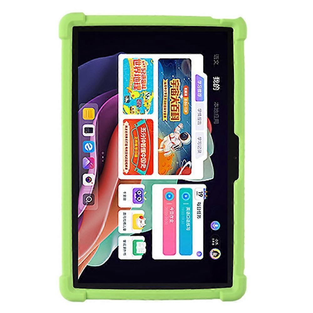 Husa tableta silicon cu suport, colturi intarite, verde, Lenovo Tab P11 Gen 2
