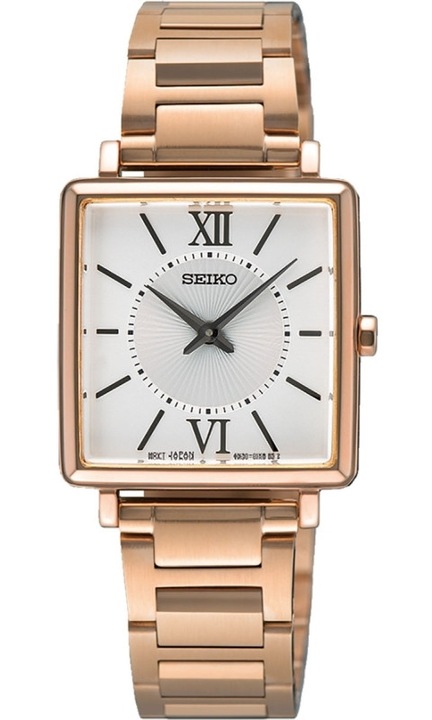 Ceas dama Seiko SWR112P1 Quartz Rose gold