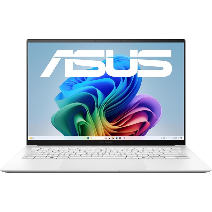 Laptop ASUS Zenbook S 14 OLED UX5406SA, 14", Intel Core Ultra 7 258V, 32 GB RAM, 1 TB SSD, Intel Arc, Windows 11 Home, Scandinavian White