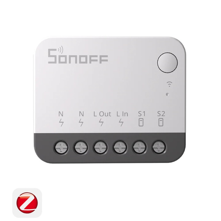 ZBMINIR2 Intelligens Relé, Zigbee, ZIGBEE, Okos automatizáláshoz, Minőségi anyagok, A Tökéletes Választás