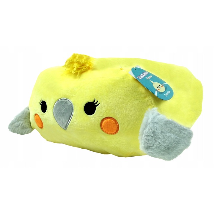 Плюшена играчка Squishmallows Charlize 30см многоцветна подреждаща се птичка