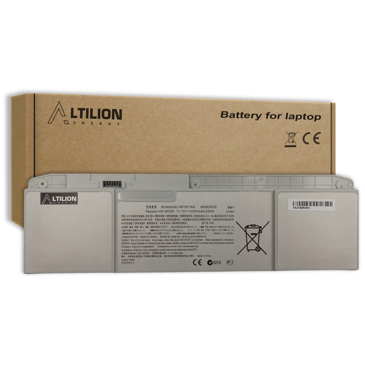 Laptop akkumulátor Altilion Energy VGP-BPS30 kompatibilis Sony modellekkel