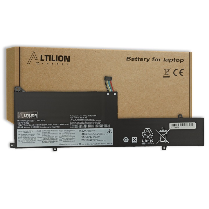 Laptop akkumulátor Altilion Energy L21M3PE0 kompatibilis Lenovo modellekkel