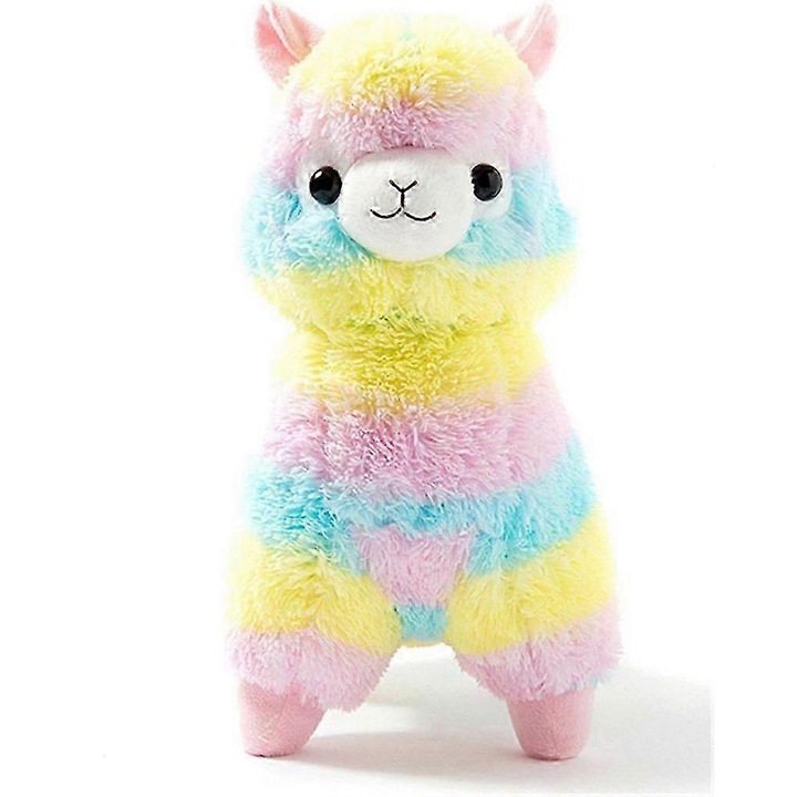 Alpaka plüssjáték, 20cm, puha, többszínű