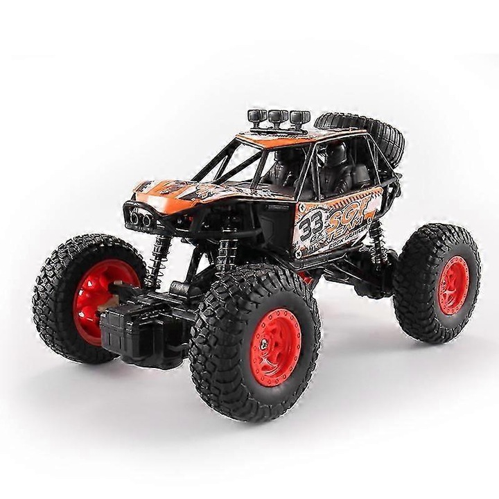 RC terepjáró autó 1/20, dupla motor, színes, 20m hatótáv, 45° emelkedés