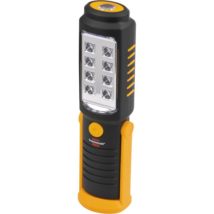 LED Munkalámpa 8+1 SMD-LED Multifunkcionális, 250 +100 Lumen, Sokoldalú felhasználás, Minőségi anyagok, Tökéletes választás