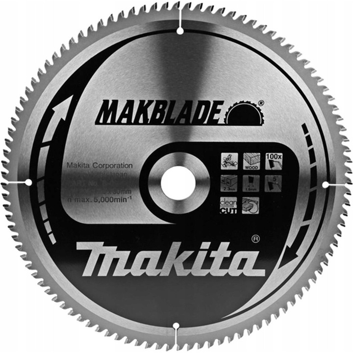 Диск за рязане Makita Makblade 305x30mm 100 зъба дърво