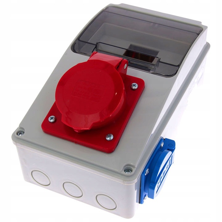 Tablou electric F-Elektro Lago 16A 5p gri 6x modul 230V IP44