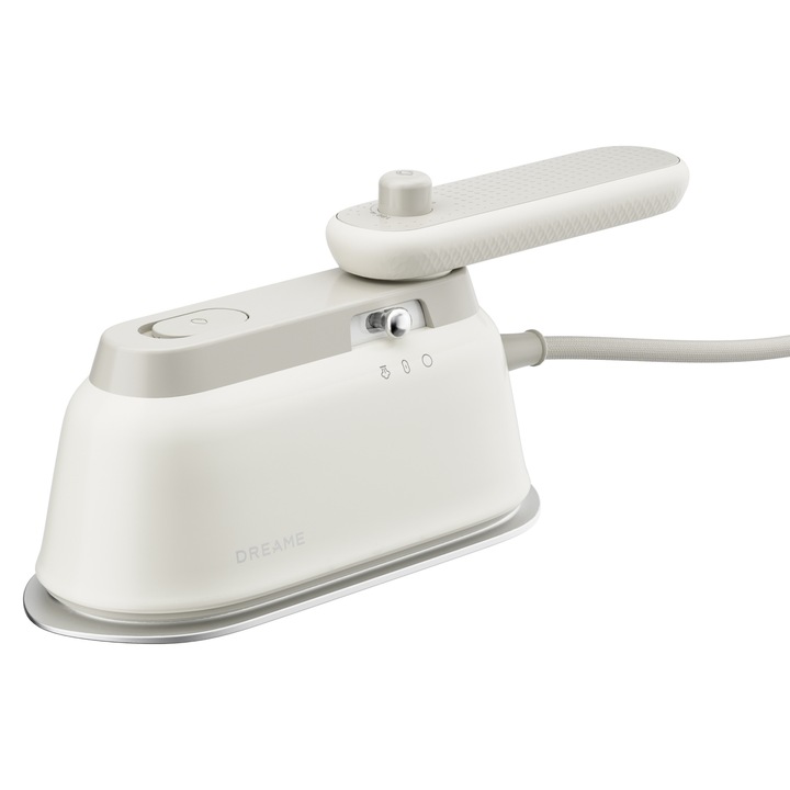 Fier de calcat cu aburi Dreame E3, compact, 0.78kg, alb, 18x7.6x10.9cm