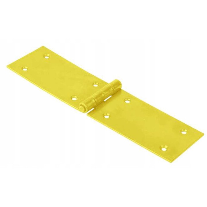 Építőipari zsanérok Mark 250x50x2mm sárga cink, 20 db-os készlet