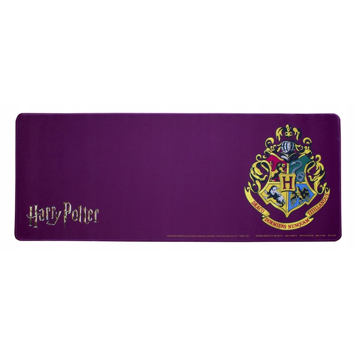 Suport tastatura Paladone Harry Potter bordou 30x80cm antiderapant
