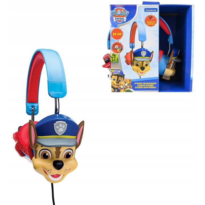 Casti cu fir Lexibook Psi Patrol HP015PA2