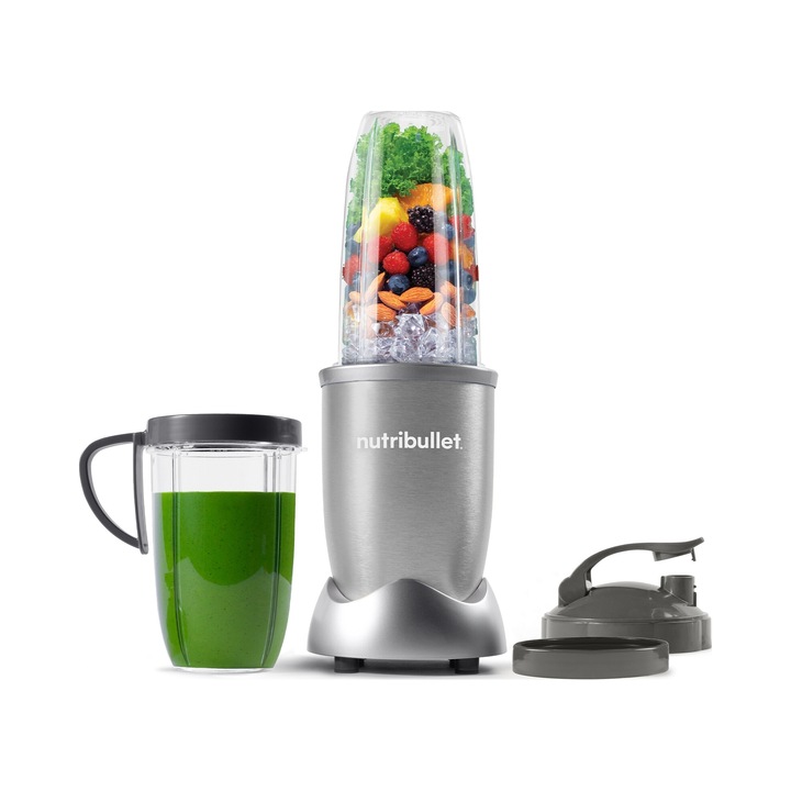 Пасатор NutriBullet NB907S, 900W, инокс, 900мл