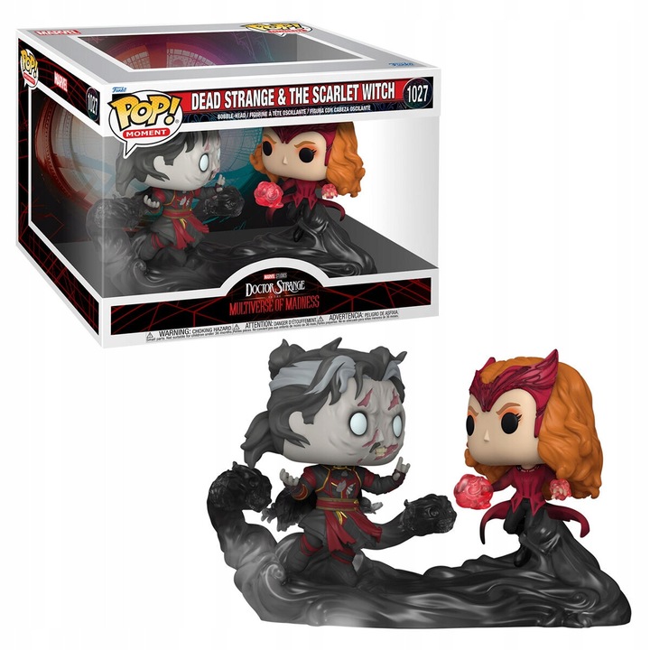 Funko Pop figura Doctor Strange és Scarlet Witch Marvel 10cm vinyl