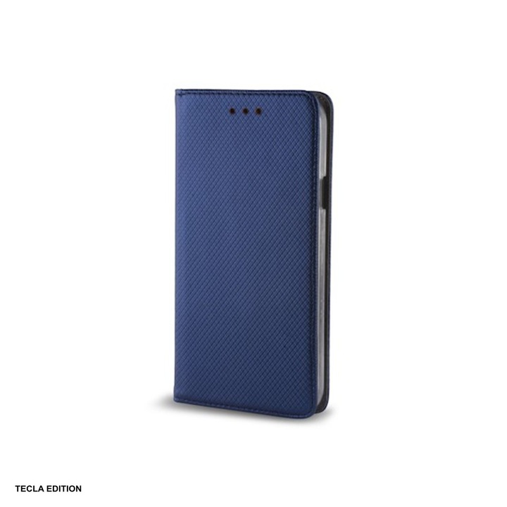 Husa Smart Magnet pentru Honor 400 Smart, tip carte cu inchidere magnetica, Albastru