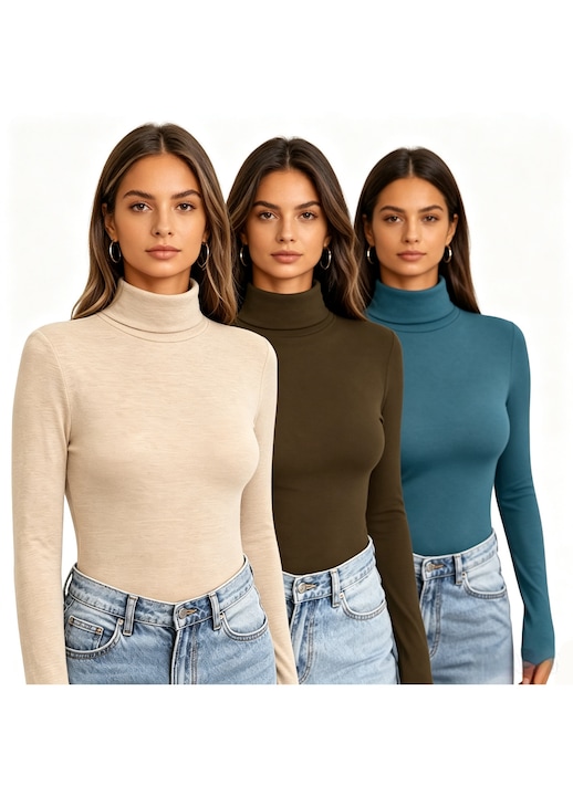 Bluza dama, Bej multicolor