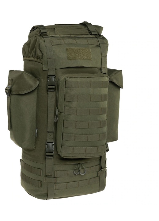 Brytzky Tactical Fortex 65l olívazöld hátizsák, rekeszes, strapabíró