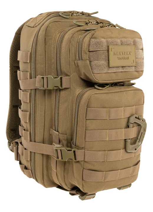 Brytzky Tactical Polygon Small hátizsák, 20L, coyote, 600D Oxford, 40x25x15cm