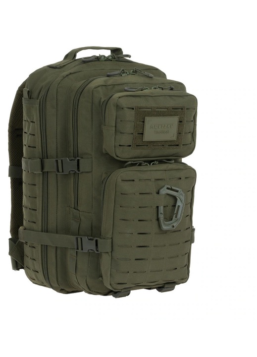 Brytzky Tactical Polygon 36l hátizsák, lézerrel vágott, olíva, 36x50x20cm