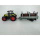 Traktor osztály Arion 540 rönkszállító pótkocsival, Herpa, 1:32 méretarány, 3+