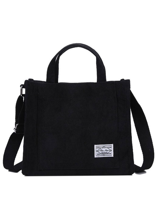 Vintage bordázott bársony női táska, crossbody típusú, hétköznapi viseletre